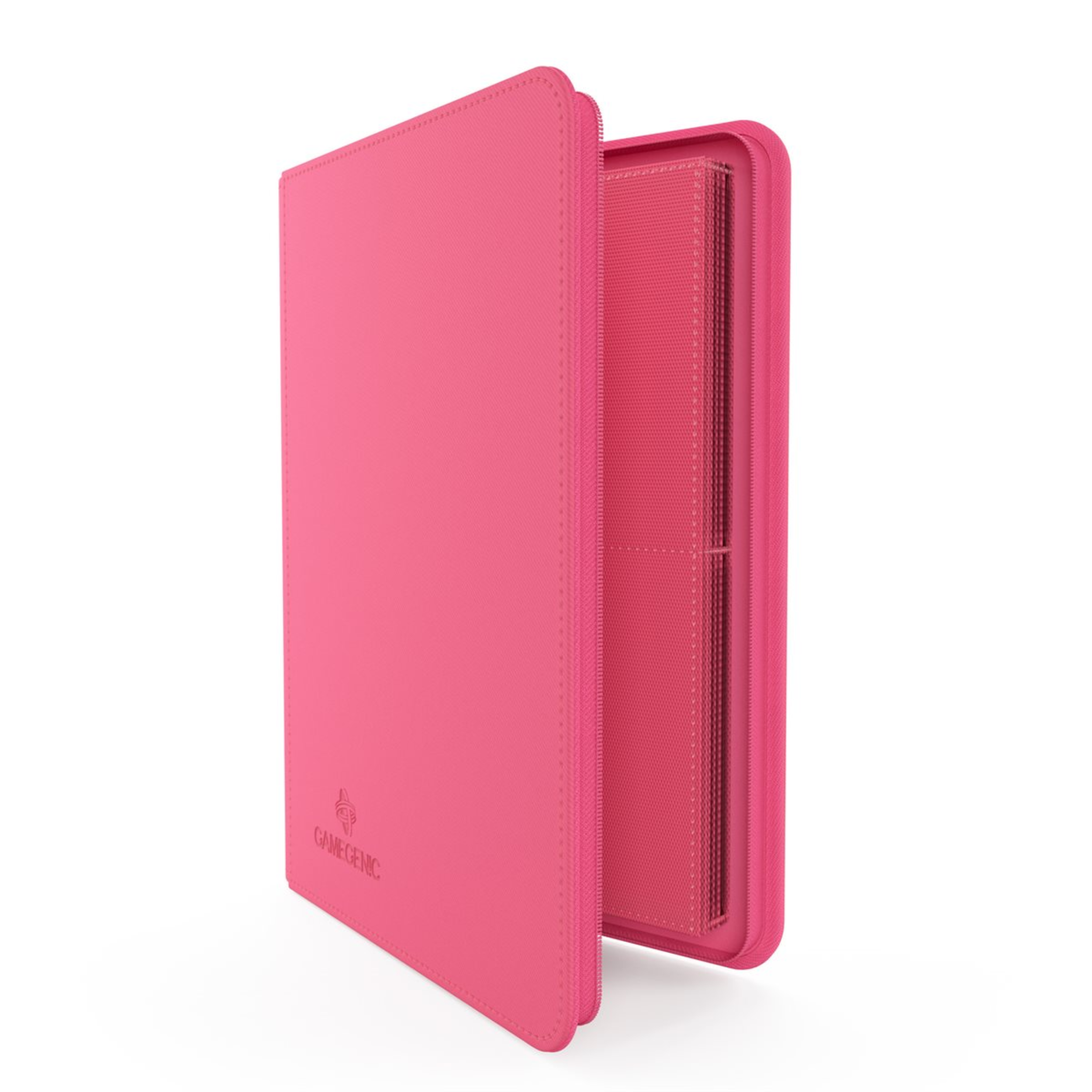 8 pocket zip up album binder pink gamegenic